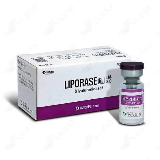 Hyaluronidase liporase חומר להמסת חומצה היאלורונית